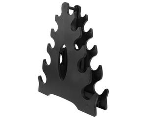 DECORNIJIA Support de Rangement pour Haltères Multifonction en Métal, Rack de Sol pour Haltères Ajustables, Équipement Fitness pour Usage Domestique