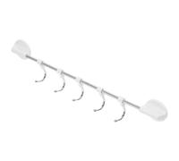DECORNIJIA Support Magnétique pour Ustensiles et Torchons Barre de Rangement Aimantée pour Réfrigérateur et Barbecue Organiseur Compact PP pour Cuisine Moderne