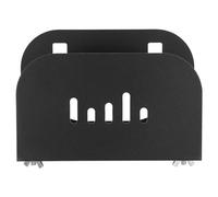 DECORNIJIA Support Mural Noir en Fer pour Balance de Composition Corporelle Étanche avec Fixation Adhésive Adapté Salle de Bain et Appartement