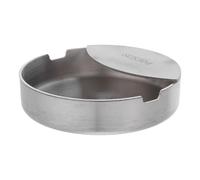 DECORNIJIA Support Porte-louches en Acier Inoxydable 304, Repose-cuillère Autoportant avec Base Antidérapante, Compatible Lave-vaisselle, Cuisine et Préparation Culinaire, 1 Pièce Argenté