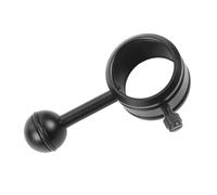 DECORNIJIA Support Sphérique pour Lampe Torche de Plongée 1 Pouce en Alliage D’Aluminium Léger, Pince à Rotule pour Fixation Stable D’éclairage sous-Marin, Accessoire Photo sous-Marine