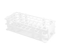 DECORNIJIA Support Tube Essai Plastique Détachable pour Tubes Essais Laboratoire Porte Robuste et Amovible pour Organisation Échantillons Rack Test Holder Polyvalent pour Recherche et