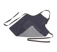 DECORNIJIA Tablier de Cuisine Imperméable et Aux Graisses Épais et Unisexe Tablier Professionnel pour Boucher Barbecue Nettoyage et Usage Industriel Couleur Bleu Foncé