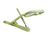 DECORNIJIA Trousse de Soin Ongles Garçon Fille avec Lampe et Loupe Coupe Ongles Inoxydable Précis et Sécurisés Outil de Manucure Rayures pour et Garçon Fille Vert