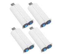 DECORNIJIA Tubes De Mélange De Colle Ab 50ml Lot De 4 Plastique Réutilisables Dosage Précis Tubes De Calfeutrage Pour Réparation Mélange Pour Adhésif Et Peinture