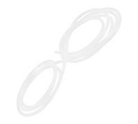 DECORNIJIA Tuyau D’évacuation pour Machine à Glaçons 1/4 Pouce en Silicone Alimentaire 5 Mètres, Tube Flexible Résistant Haute Température pour Plomberie et Vidange Appareils Électroménagers