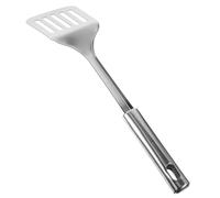 DECORNIJIA Ustensile de Cuisine Acier Inoxydable Résistant Chaleur Manche Creux Confortable Cuillère-écumoire Perforée pour Cuisson et Égouttage Facile à Nettoyer et Suspendre