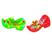 DECORS AZYME AROMATISE SABOT JOYEUX NOEL par 24