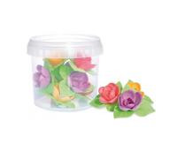 Décors azymes - 8 mini roses corolles