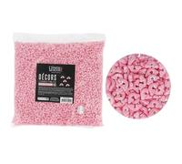 Décors comestibles arc-en-ciel rose 1 kg