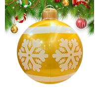 Décors de Noël Gonflables pour Extérieur - Décorations Extérieures Gonflables en PVC,Ornament Imperméable Grand Modèle 60cm pour Patio Jardin - Fête De Vacances