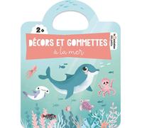 Décors et gommettes - À la mer - Corinne Demuynck - Deux Coqs D'or - broché - Livre-jeu