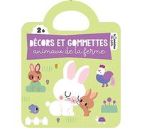 Décors et gommettes - animaux de la ferme