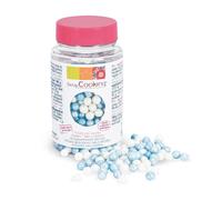 Décors Sucrés Perle Blanche Et Bleue