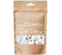 ScrapCooking - Décors Sucrés Yeux 40 g - Yeux en Sucre Comestibles - Sprinkles Halloween Œil - Décorations pour Gâteaux, Biscuits, Cupcakes, Cake pops - 7459