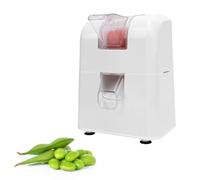 Décortiqueur automatique de pois de haricot, rechargeable | Vitesse de pelage rapide efficace de 1 lb/min, non dommageable, portable pour la cuisine à domicile, le restaurant et l'hôtel