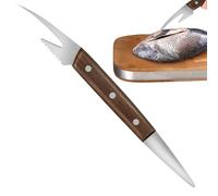 Décortiqueur de Crevettes | Couteau à Écailler les Crevettes | Outil de Cuisine Portable pour Préparation Fruits de Mer Huîtres Poisson Salades Usage Professionnel et Domestique