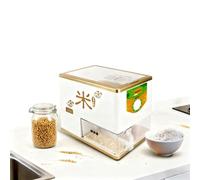 Décortiqueur et Broyeur de Riz 500W Traitement Automatique des Grains avec Contrôle Double Vitesse et Système Efficace d'Élimination du Son Saine Riz Germé, Riz Brun, Riz Raffiné