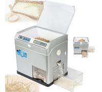 Décortiqueur industriel automatique de riz paddy, moulins à grains professionnels, capacité d'épluchage de riz, décortiqueurs de grains avec séparateur de son, capacité de 60 kg/h