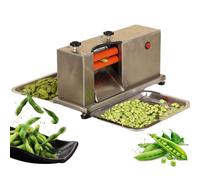 Décortiqueuse de Pois électrique, Semi-Automatique avec 2 Rouleaux à réglage Automatique, Machine Commerciale pour éplucher Les Pois, idéale pour Les Restaurants