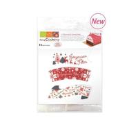 Décors azyme joyeuses fêtes Scrapcooking