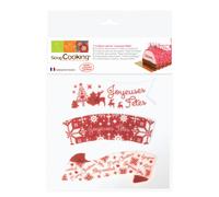 Décos Azyme "Joyeuses Fêtes