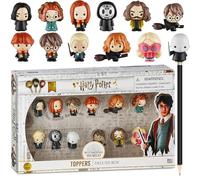 Décos Crayons Harry Potter, Cadeaux, Jouets, A Collectionner - Lot 5(12) Figurines Harry Potter pour Ecrire, Décos de Fêtes - Harry Potter, Ron Weasley, & Plus chez PMI, 6cm, PVC Souple (Deluxe - B)