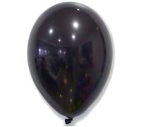 Décos et animations - 50 Ballons noirs 30 cm