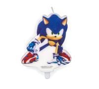 Décos et animations - Bougie d'anniversaire Sonic Prime 9 cm