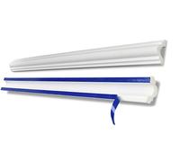 DECOSA Cimaise autocollante SKFP40 (Rike) - polystyrène extra dur - blanc - 40 mm - longueur 1,5 m - 20 pièces (=30 m)