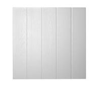 DECOSA Dalle de plafond ATHEN - polystyrène - effet bois-couleur blanc - 50 x 50 cm - 10 sachets (=20 m2)