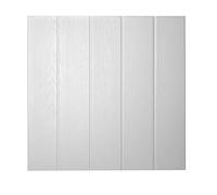 DECOSA Dalle de plafond ATHEN - polystyrène - effet bois-couleur blanc - 50 x 50 cm - 10 sachets (=20 m2)