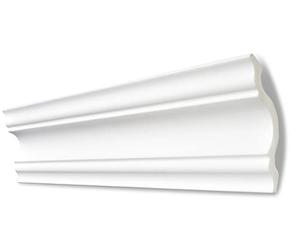 DECOSA Moulure A110 (Selina) - polystyrène - blanc - 110 x 110 mm - longueur 2 m - 20 pièces (=40 m)