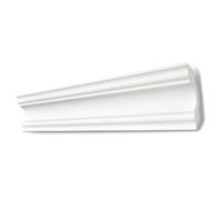 DECOSA Moulure A80 - polystyrène - blanc - 80 x 80 mm - long. 2 m - 5 pces (=10 m)