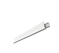 DECOSA Moulure clipsable Tine (cache-câble TV et ruban LED - 5 clips de fixation inclus) - polystyrène extra dur - 19x65mm - longueur 2 m - 5 pièces (=10 m)