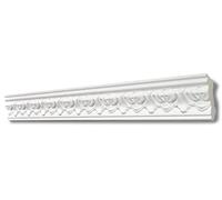 DECOSA Moulure G1 (Gabriella) - polystyrène - blanc - 50 x 50 mm - longueur 2 m - 5 pièces (=10 m)