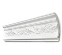 DECOSA Moulure G34 (Greta) - polystyrène - blanc - 75 x 120 mm - longueur 2 m - 5 pièces (=10 m)