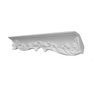 DECOSA Moulure pour ruban LED G40 - polystyrène - blanc - 55 x 85 mm - long. 2 m - 5 pces (=10 m)
