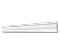 DECOSA Moulure ST45 - polystyrène - blanc - 45 x 45 mm - longueur 2 m - 5 pièces (=10 m)