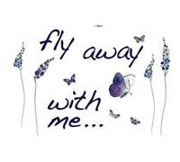 DecoSoon Stickers envol du Papillon (70 x 100 CM) G