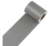 Decotalk Bordure de Papier Peint Frise Murale Adhesive Gris 7.6X600cm Frise Murale Autocollante Papier Peint Salle de Bain Décoration Rouleau Vinyle Adhesif Idéal Pour Relooking Mur Cadre Du Miroir