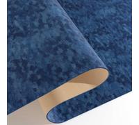 Decotalk Papier Adhésif pour Meuble Bleu Foncé Velours 40X300cm Papier Peint Autocollant Bleu Vinyle Adhesif Velours Adhesif Rouleau Velvet Revetement Mural Adhésif Pour Mural Chambre Salon Couloir