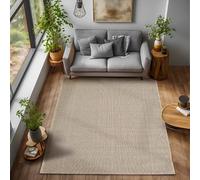 DecoTappi Tapis Modernes Design Beige 280x370 cm bouclé Moderne Naturel, Style tissé Minimaliste pour Salon, Chambre et entrée