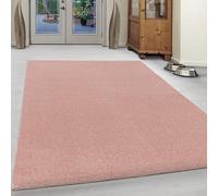 DecoTappi Tapis Modernes Design Rose 80x150 cm Salon Cuisine Chambre à Courts Poils Optique Gabbeh uni