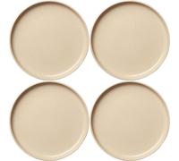 Decotique BON Assiette 22 Lot de 4 Beige