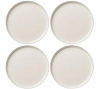 Decotique BON Assiette 28 Lot de 4 Ivoire