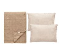 Decotique Classic Coussin & Couverture Set Beige