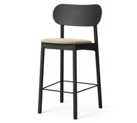 Decotique Elephant Tabouret de Bar Noir/Velours Beige