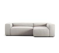 Decotique Grand Canapé 3 Places Méridienne Droite Moonwhite