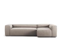 Decotique Grand Canapé 4 Places Divan Droit Sandshell/ Beige
